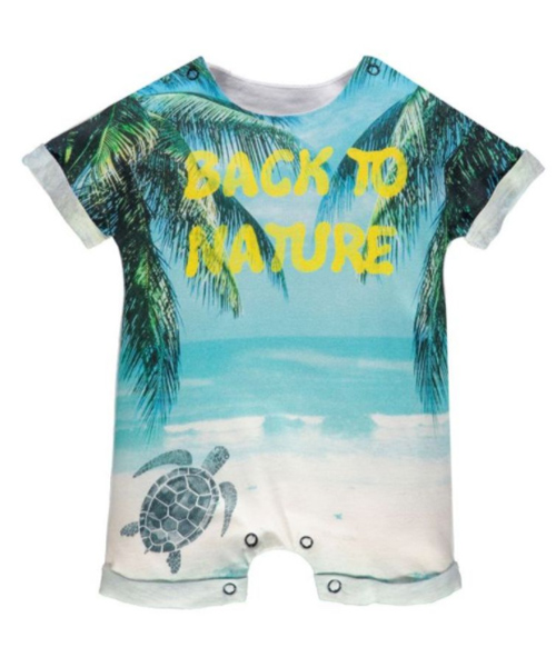 Pagliaccetto Printed Romper