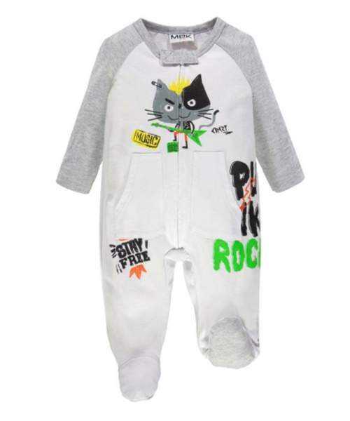 Long Sleeves Playsuit