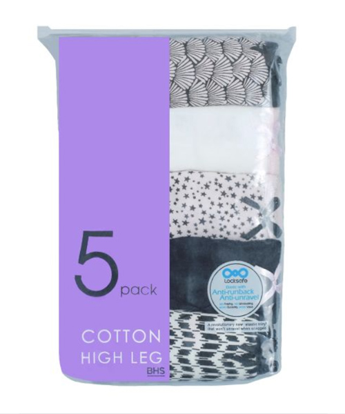 5PP COTTON HI LEG